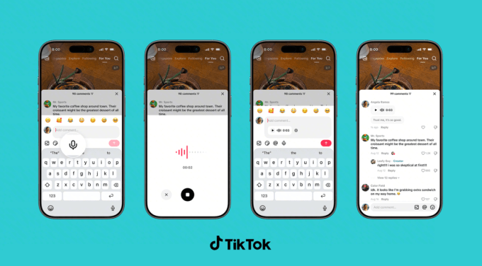 TikTok thêm bình luận thoại, thăm dò và ảnh