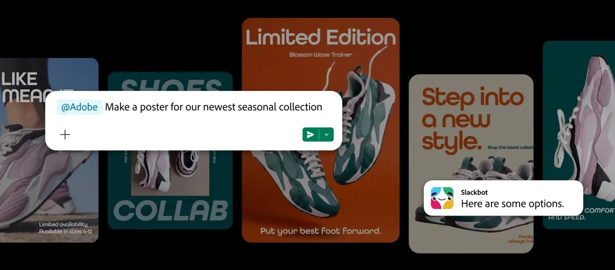 Adobe đưa các công cụ sáng tạo vào Slack