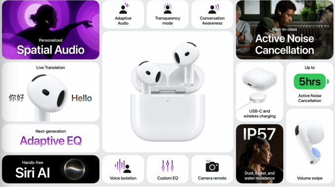 Apple ra mắt AirPods 5, nâng cấp chống ồn chủ động