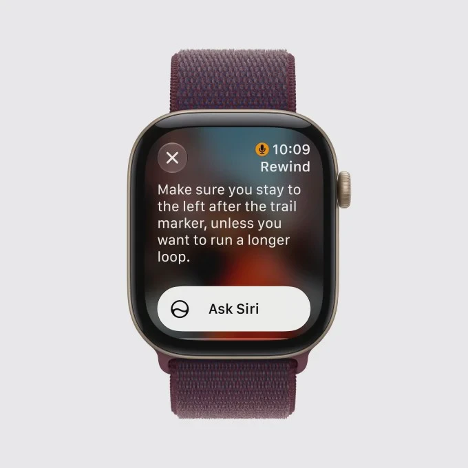Apple Watch hiển thị tính năng chép lại lời nói vừa nghe