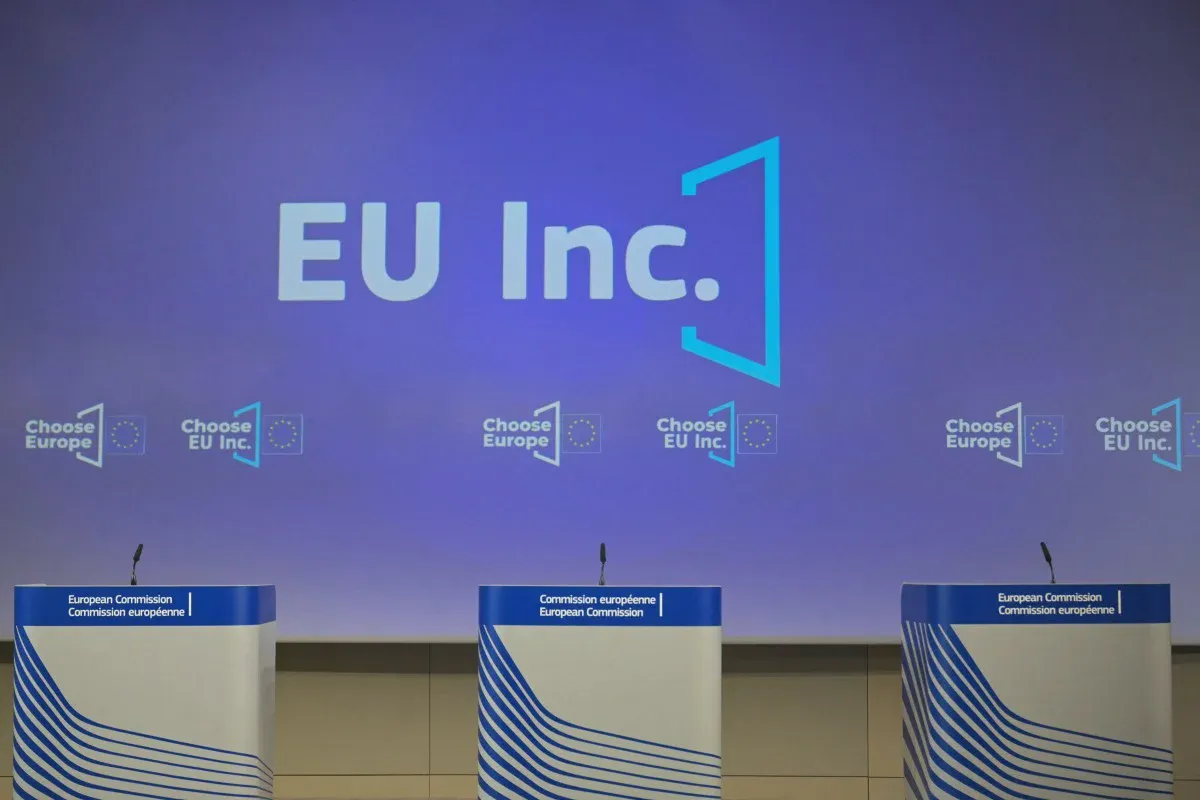 Biểu trưng kế hoạch EU Inc dành cho doanh nghiệp châu Âu