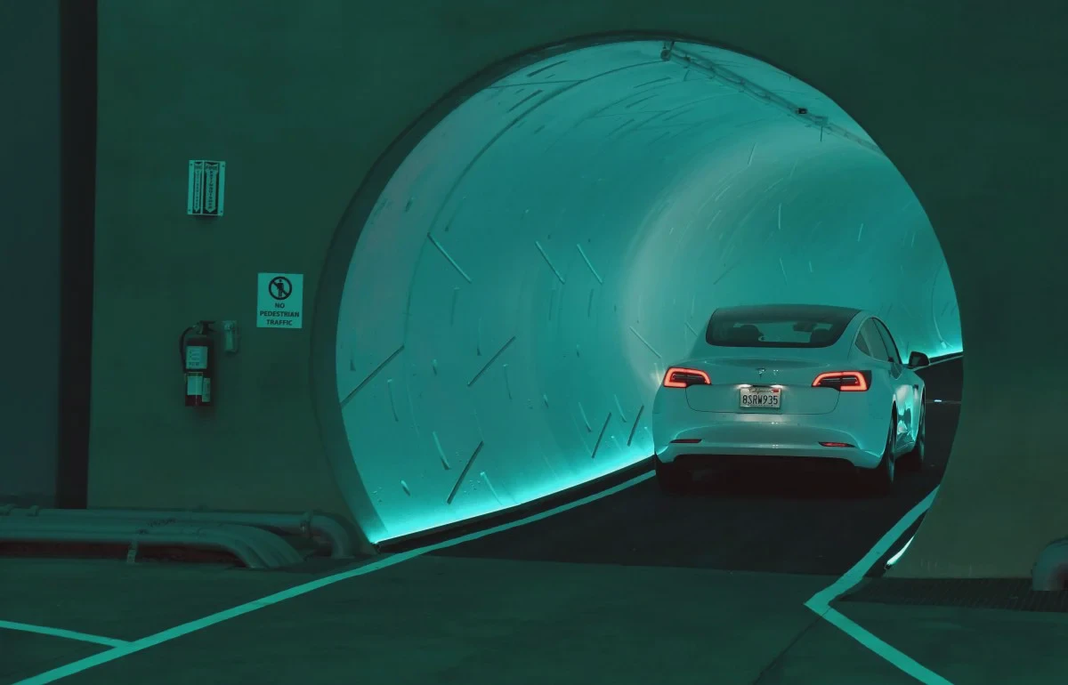 Đường hầm vận chuyển của The Boring Company tại Las Vegas