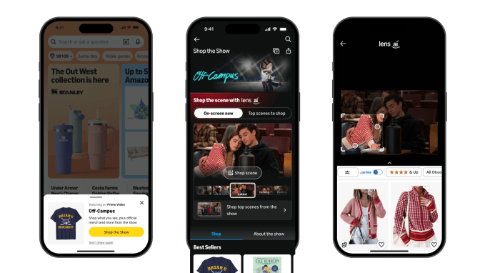 Amazon giúp mua đồ thấy trên Prime Video dễ hơn