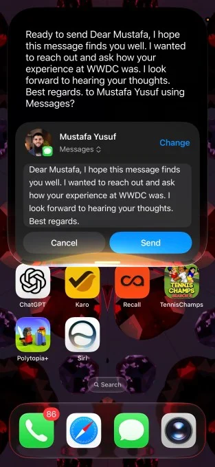 Với iOS 27, tôi thực sự dùng lại Siri