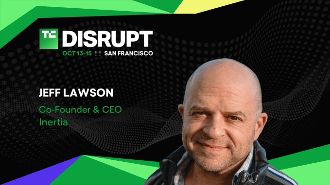 Jeff Lawson trong hình giới thiệu diễn giả tại Disrupt 2026