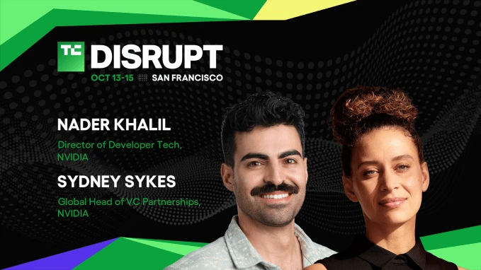 Sydney Sykes và Nader Khalil tại TechCrunch Disrupt 2026