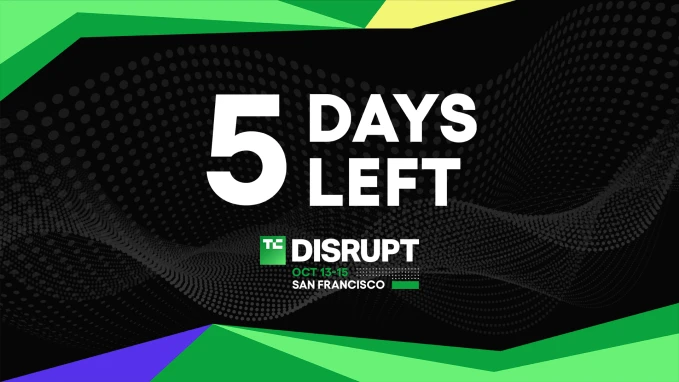 Thông báo còn năm ngày ưu đãi vé TechCrunch Disrupt 2026