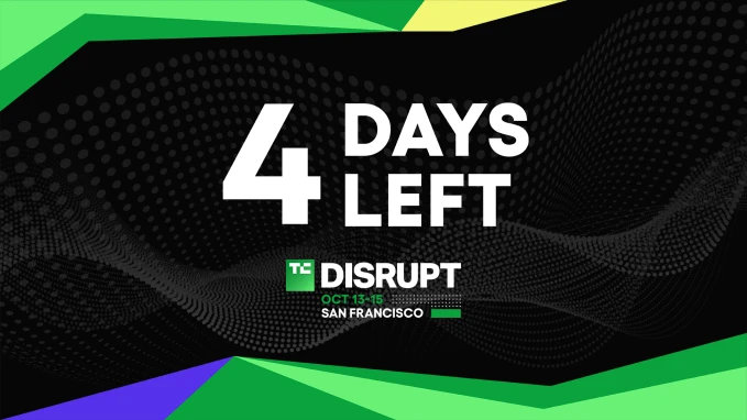 Thông báo còn bốn ngày trước khi giá vé Disrupt 2026 tăng