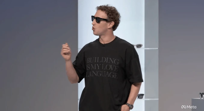 Mark Zuckerberg giới thiệu kính Ray-Ban Meta Audio tại Connect 2026