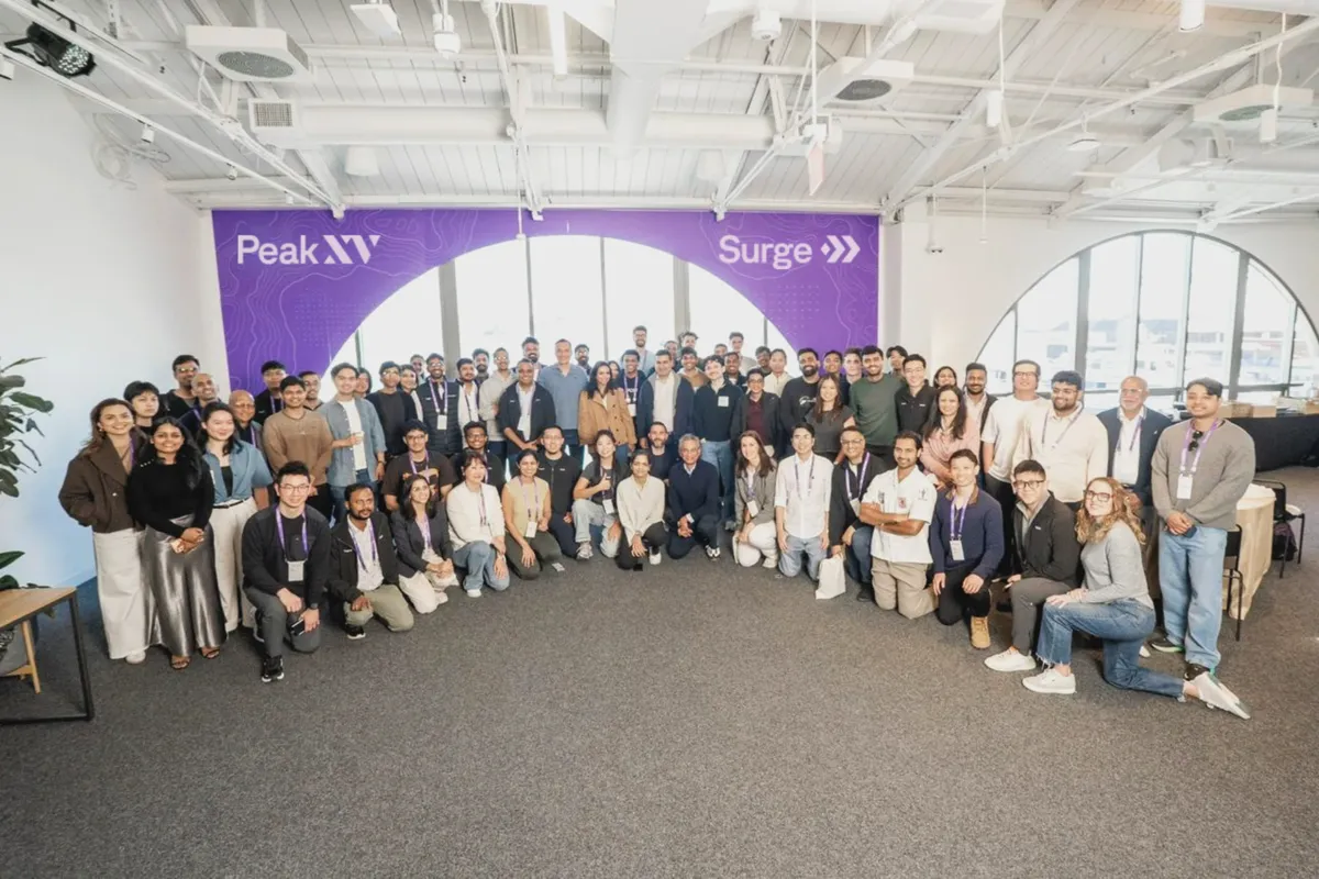 Các nhà sáng lập Surge 12 trong chương trình của Peak XV Partners