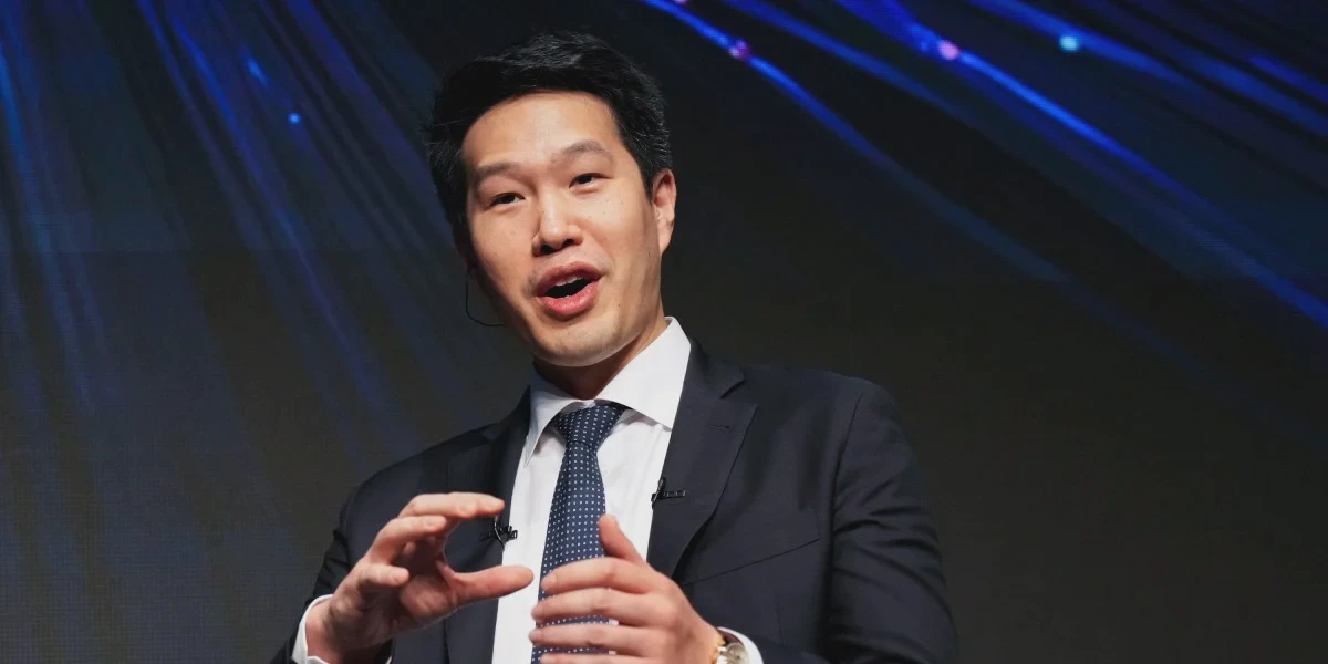 Mark Chen, giám đốc nghiên cứu OpenAI, tại một sự kiện