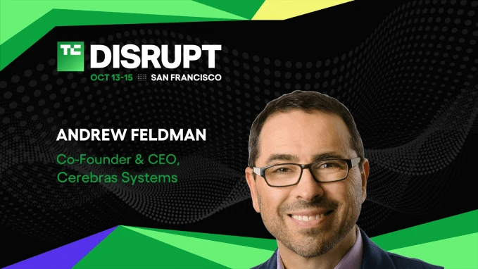 Andrew Feldman trong hình giới thiệu phiên thảo luận về quy mô AI