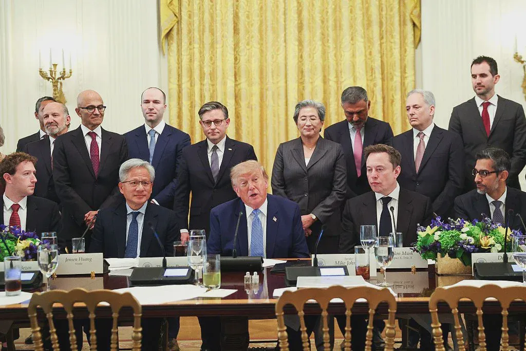 Tổng thống Donald Trump tại một sự kiện ở Nhà Trắng