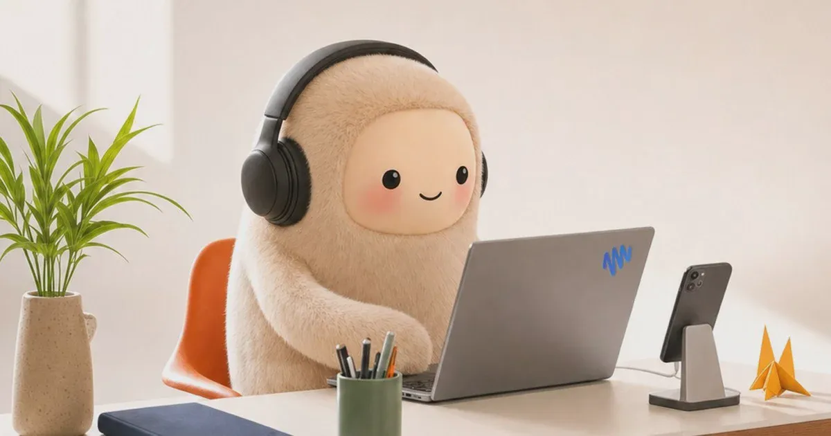 Biểu trưng Muse của Meta trên màn hình thiết bị