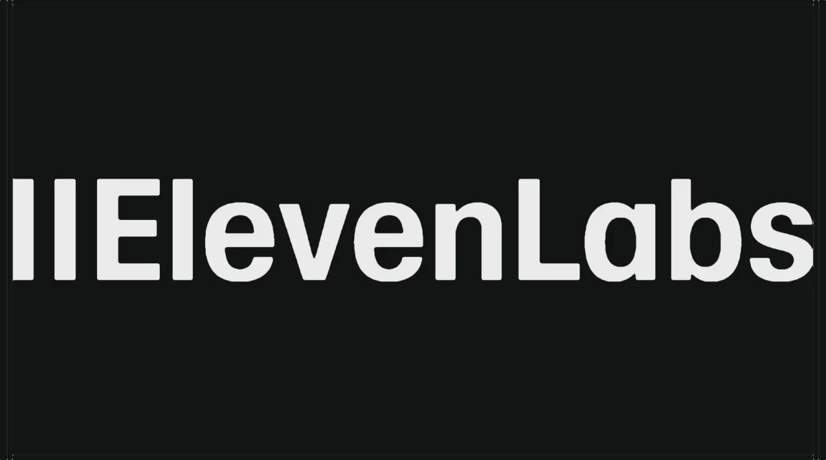 Biểu trưng ElevenLabs trên nền giao diện tạo giọng nói