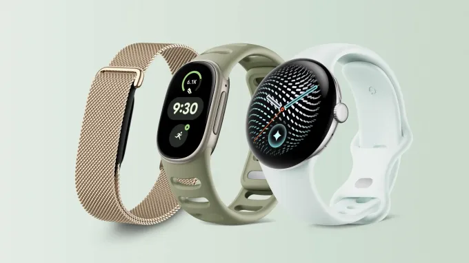 Fitbit Edge nằm giữa Fitbit Air và Pixel Watch