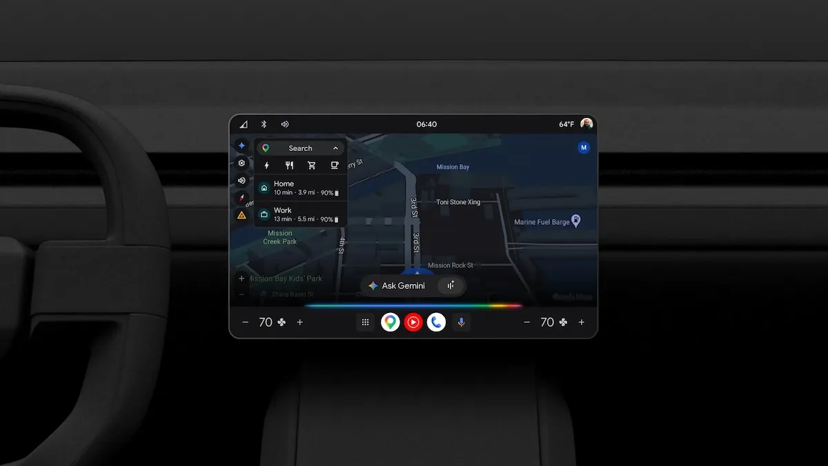 Google đưa Gemini cá nhân hóa hơn lên ô tô