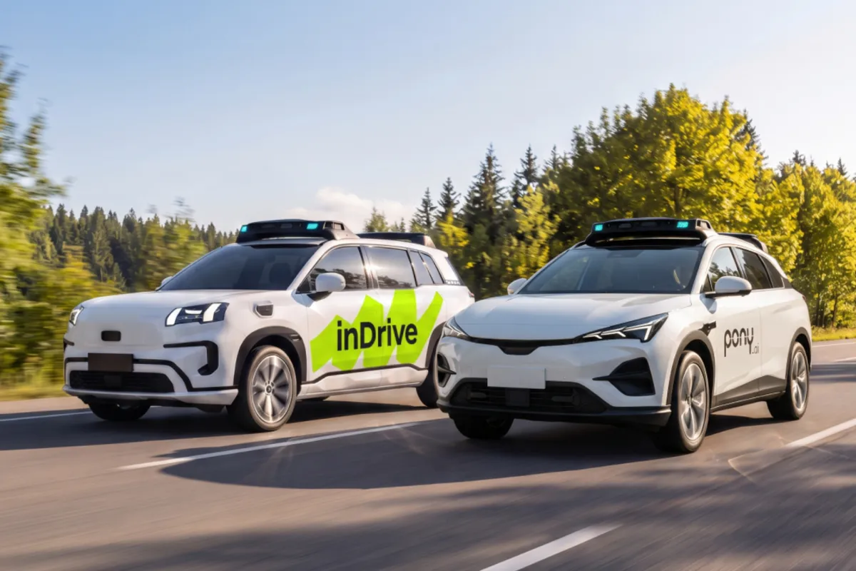 Robotaxi trong kế hoạch hợp tác của inDrive và Pony.ai tại Kazakhstan