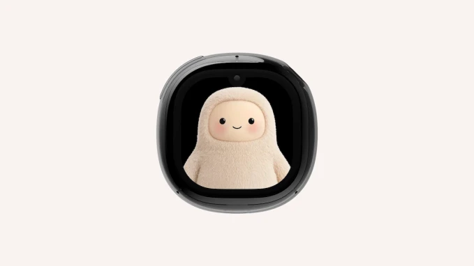 Thiết bị Muse Charm có màn hình nhỏ hiển thị nhân vật Jolly